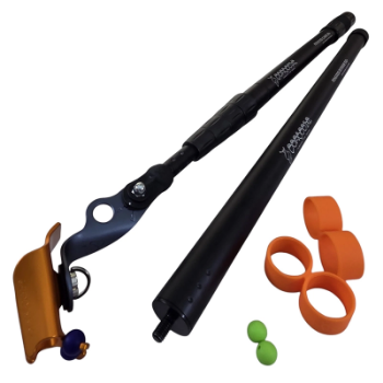 Pongoose Climber 550+ - 3in1 Clipstick with Extender and Coupling Bands - Orange