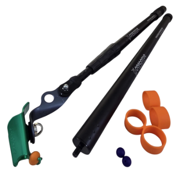Pongoose Climber 550+ - 3in1 Clipstick with Extender and Coupling Bands - Green