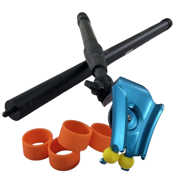 Pongoose Climber 550+ - 3in1 Clipstick with Extender and Coupling Bands - Turquoise
