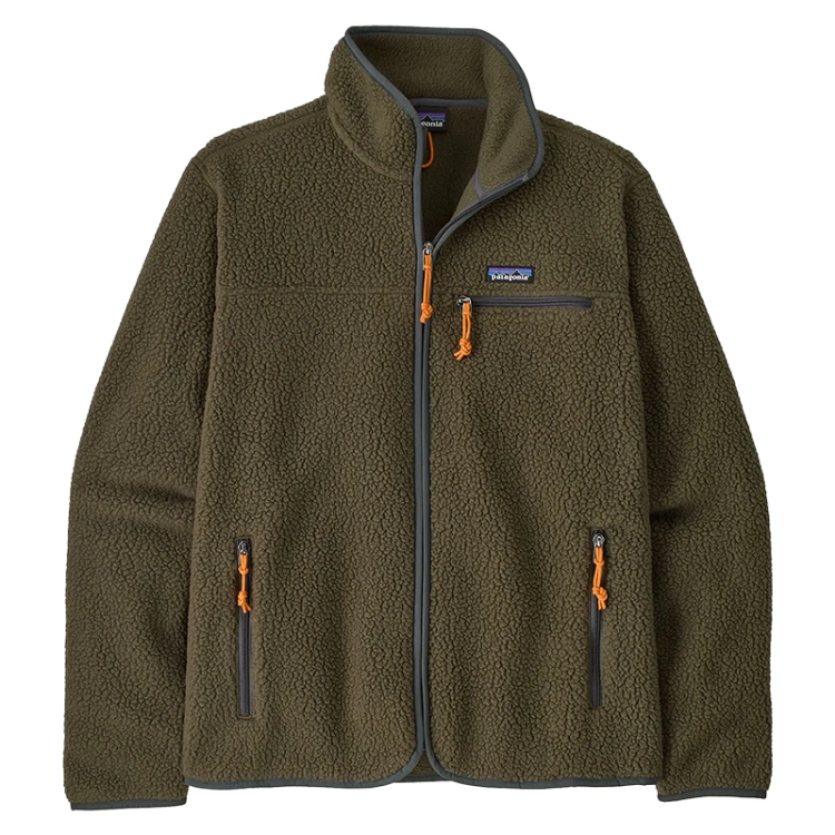 Patagonia Men's Retro Pile Fleece Jacket - Basin Green