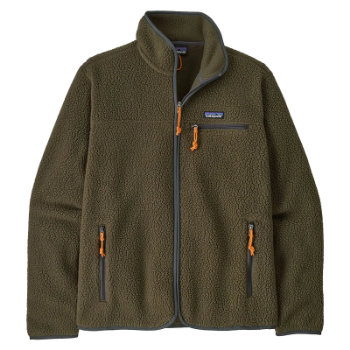 Patagonia Men's Retro Pile Fleece Jacket - Basin Green