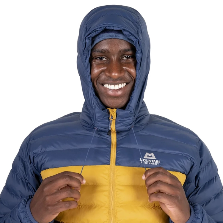 Mountain Equipment Superflux Hooded Men's Jacket - Mustard / Dusk