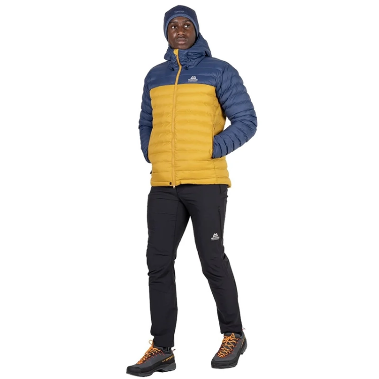 Mountain Equipment Superflux Hooded Men's Jacket - Mustard / Dusk