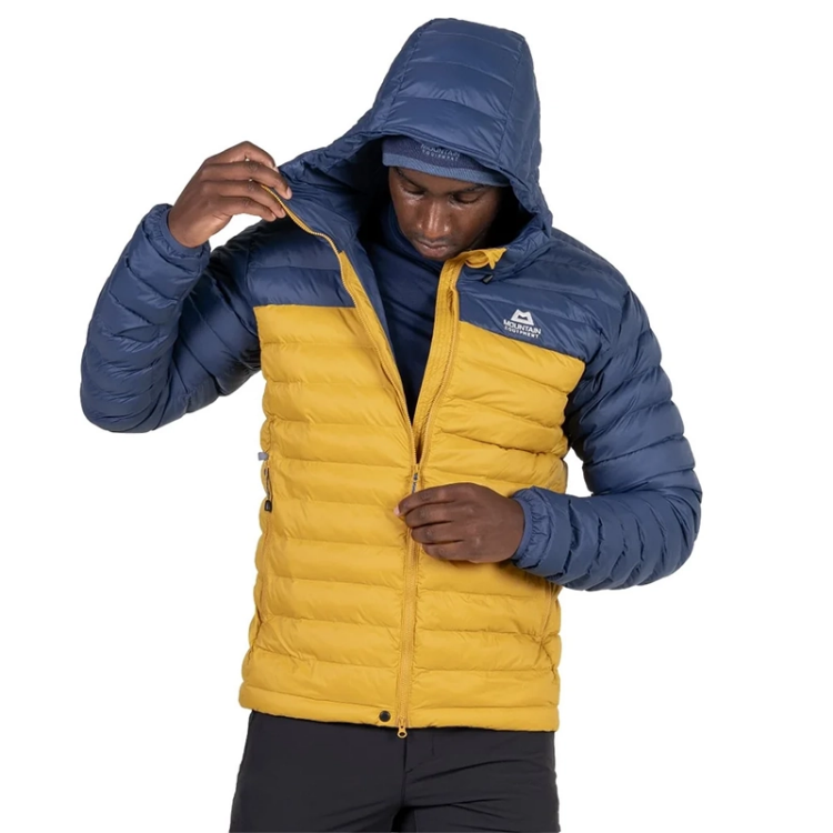 Mountain Equipment Superflux Hooded Men's Jacket - Mustard / Dusk