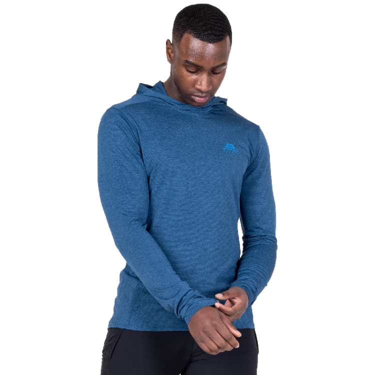 Mountain Equipment Glace Hooded Men's Top - Admiral Blue