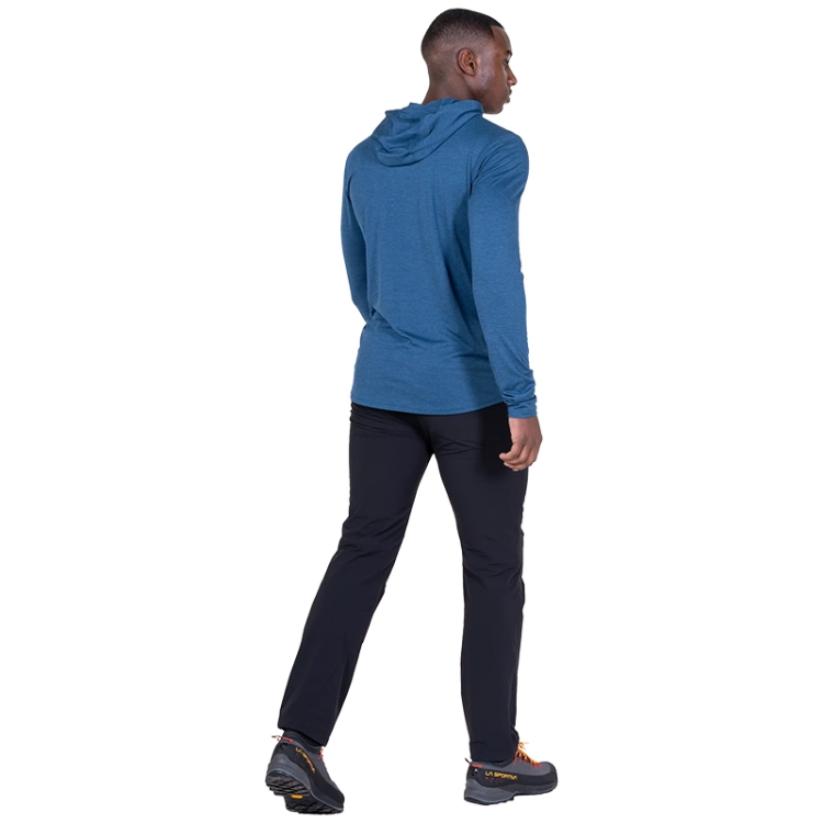 Mountain Equipment Glace Hooded Men's Top - Admiral Blue
