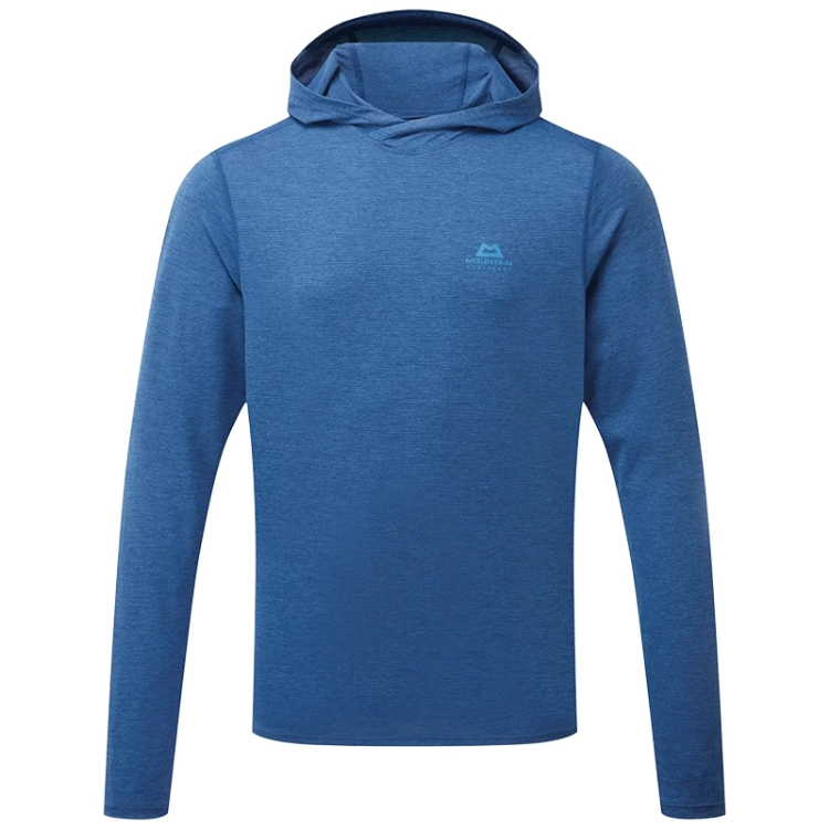Mountain Equipment Glace Hooded Men's Top - Admiral Blue