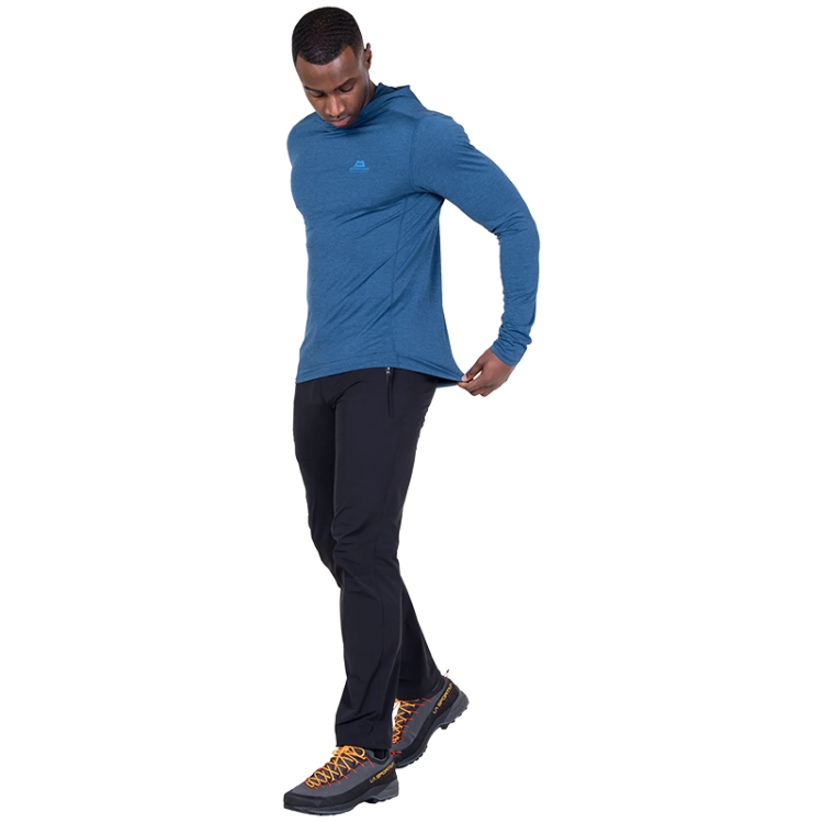 Mountain Equipment Glace Hooded Men's Top - Admiral Blue
