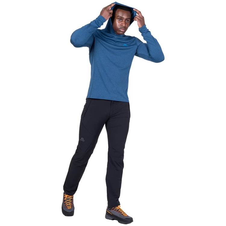 Mountain Equipment Glace Hooded Men's Top - Admiral Blue