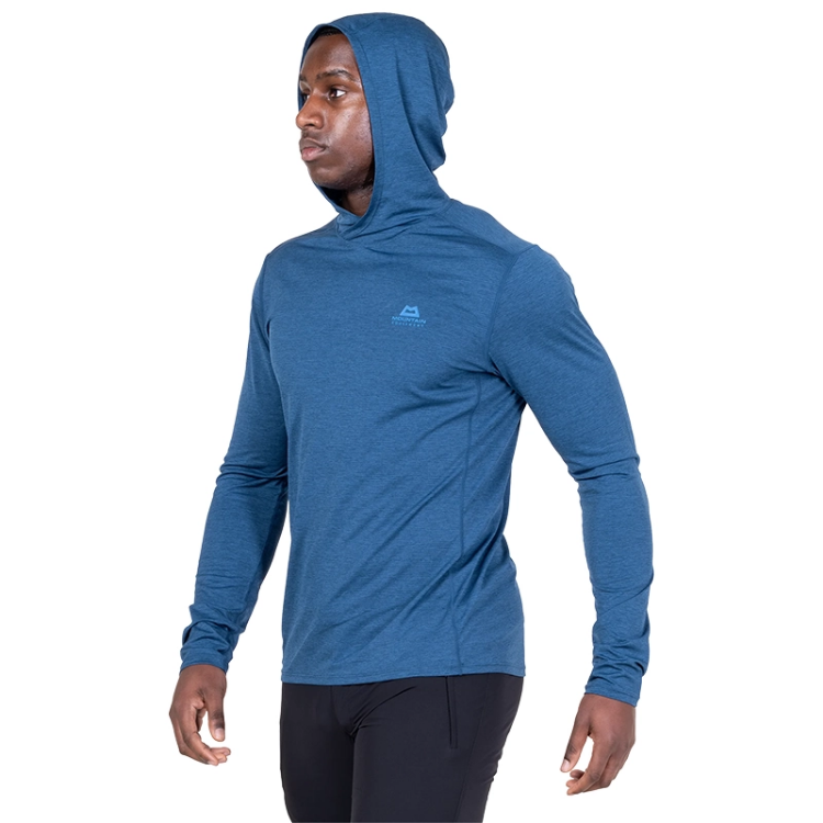 Mountain Equipment Glace Hooded Men's Top - Admiral Blue