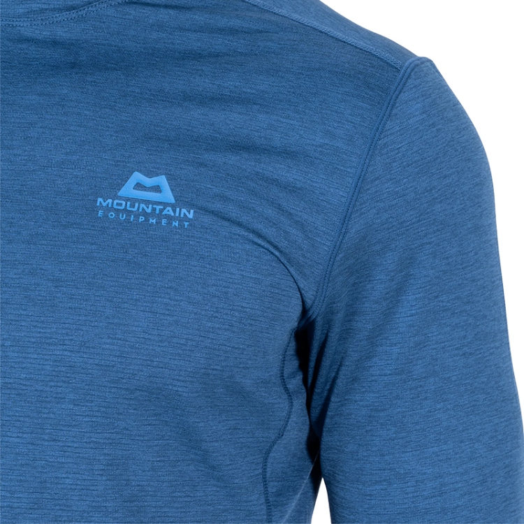 Mountain Equipment Glace Hooded Men's Top - Admiral Blue