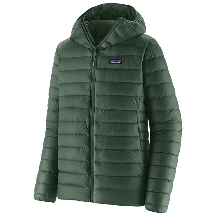 Patagonia Men's Down Sweater Hoody - Treeline Green
