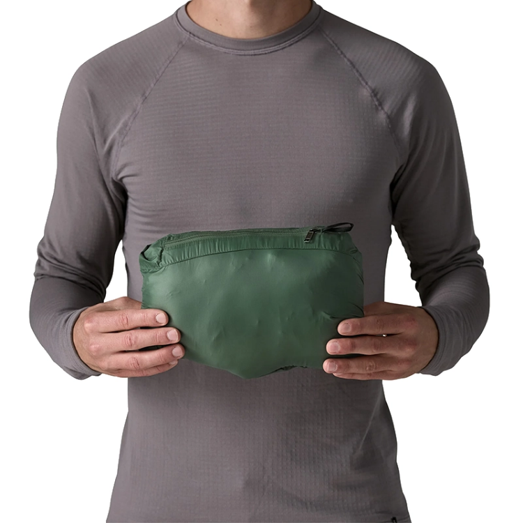 Patagonia Men's Down Sweater Hoody - Treeline Green