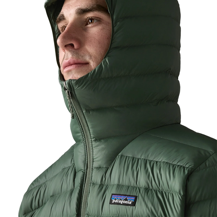 Patagonia Men's Down Sweater Hoody - Treeline Green