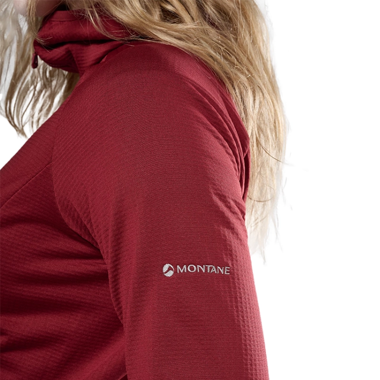 Montane Women's Protium Hoodie - Dark Maple