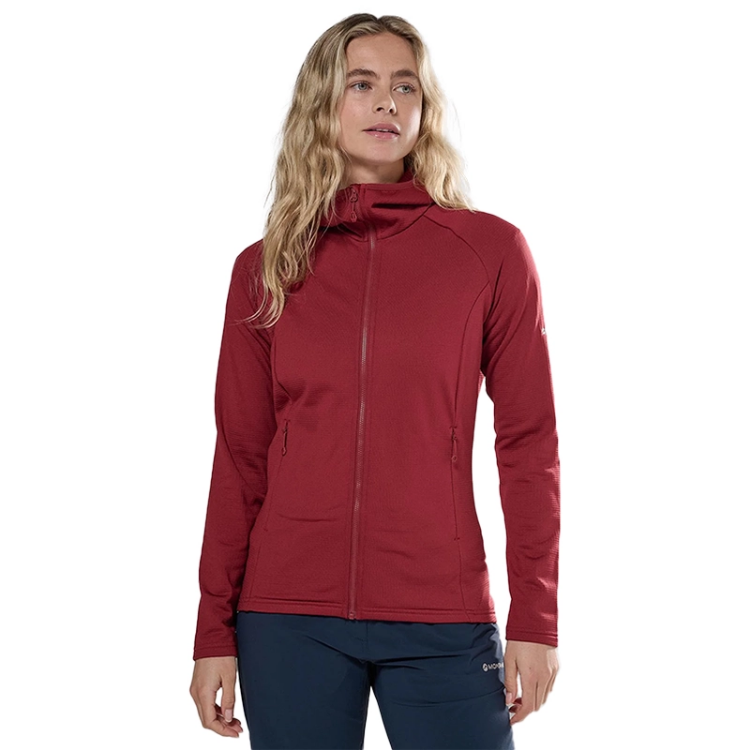 Montane Women's Protium Hoodie - Dark Maple
