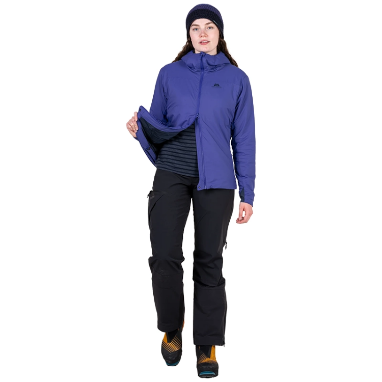 Mountain Equipment Intra Hooded Women's Jacket - Clematis