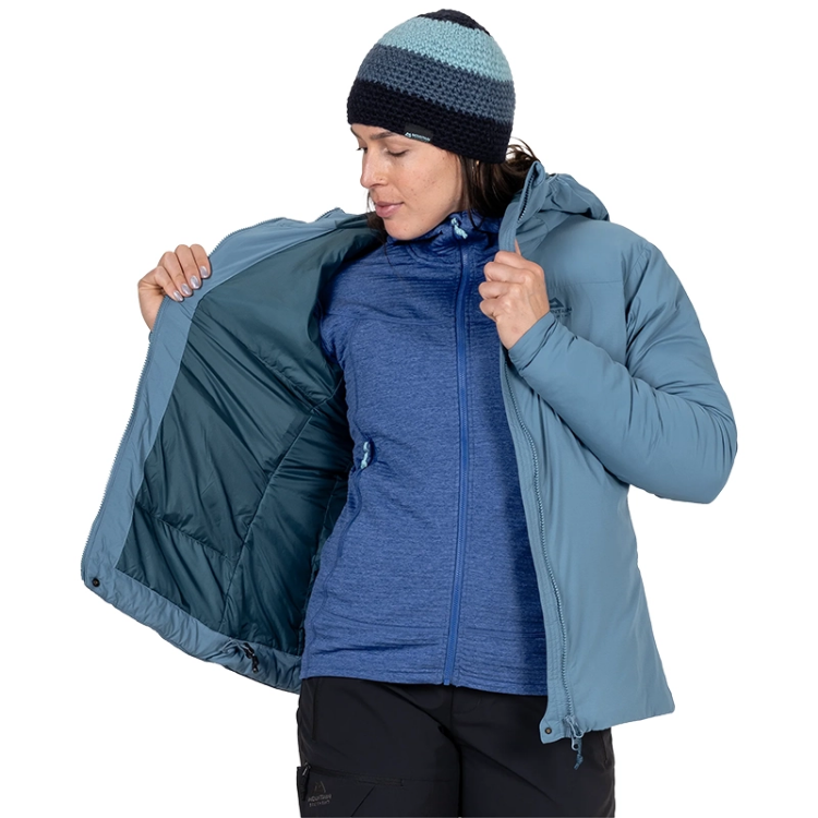 Mountain Equipment Intra Hooded Women's Jacket - Stellar Blue