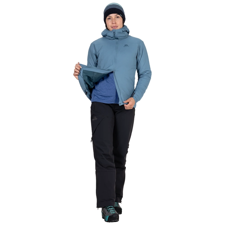 Mountain Equipment Intra Hooded Women's Jacket - Stellar Blue