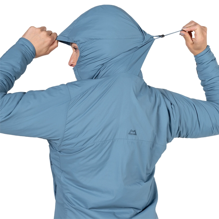 Mountain Equipment Intra Hooded Women's Jacket - Stellar Blue