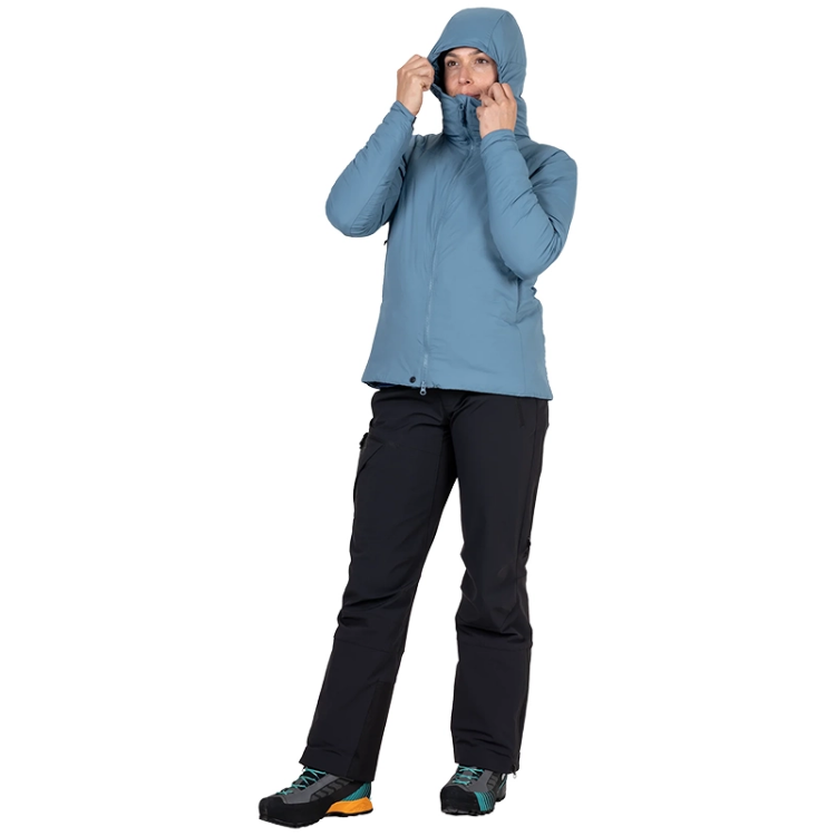 Mountain Equipment Intra Hooded Women's Jacket - Stellar Blue