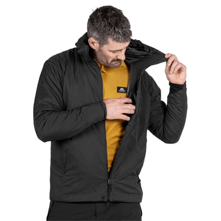 Mountain Equipment Intra Hooded Mens Jacket - Black