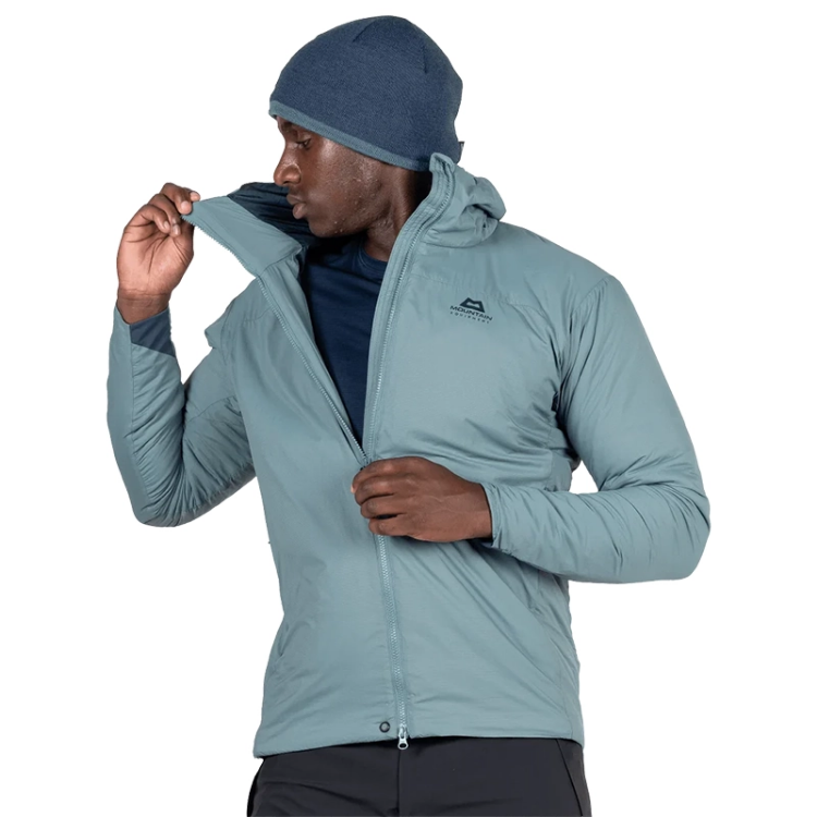Mountain Equipment Intra Hooded Mens Jacket - Goblin Blue
