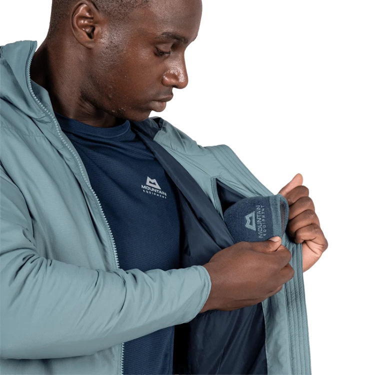 Mountain Equipment Intra Hooded Mens Jacket - Goblin Blue