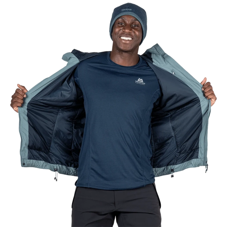 Mountain Equipment Intra Hooded Mens Jacket - Goblin Blue