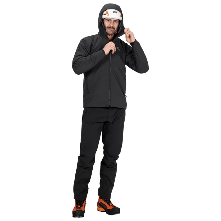 Mountain Equipment Intra Hooded Mens Jacket - Black