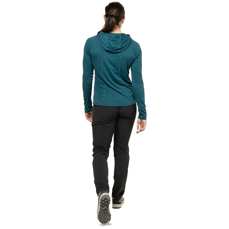 Mountain Equipment Glace Women's Hooded Top - Majolica Blue