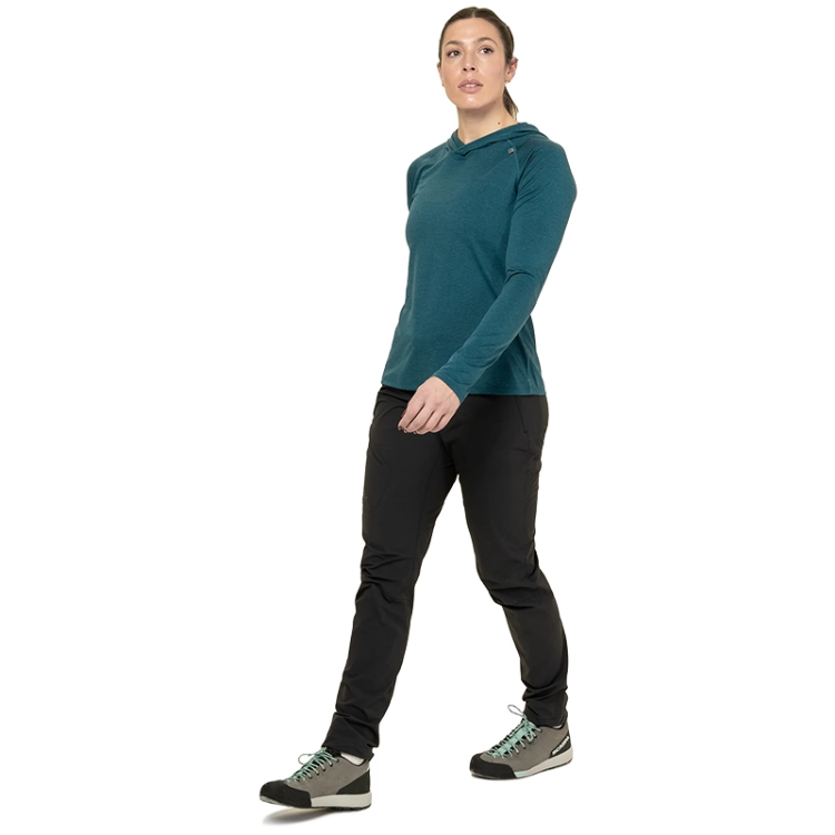 Mountain Equipment Glace Women's Hooded Top - Majolica Blue