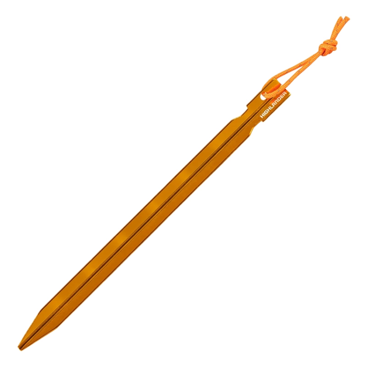 Highlander Arrow Aluminium Pegs 18cm / 7inch 6 pack