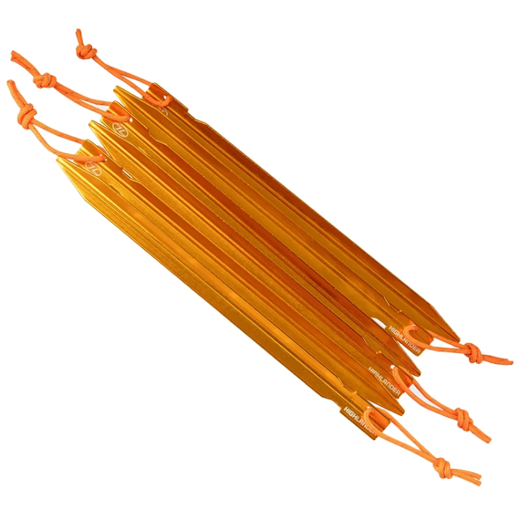 Highlander Arrow Aluminium Pegs 18cm / 7inch 6 pack