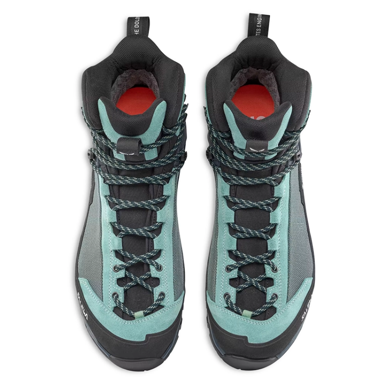 Salewa Mountain Trainer 3 Tech Mid GTX Women's - Willow / Orion Blue