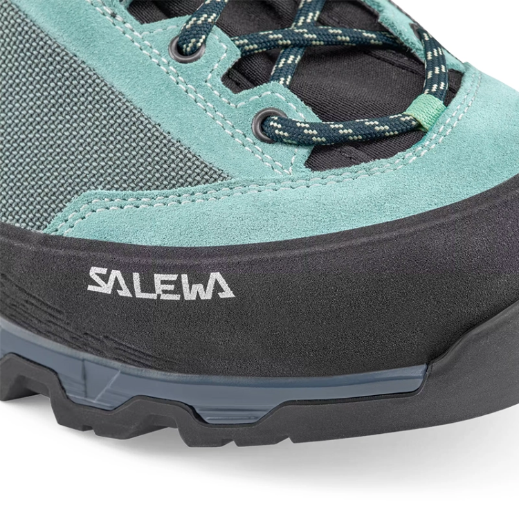 Salewa Mountain Trainer 3 Tech Mid GTX Women's - Willow / Orion Blue