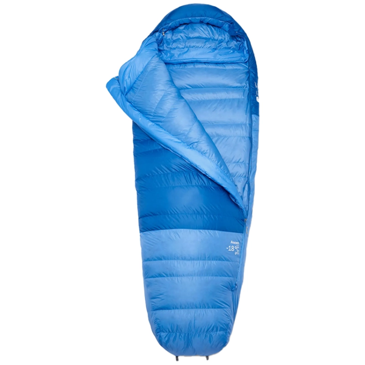 Rab Women's Ascent Down Sleeping Bag (-18°C) - Dark Bluebird / Bluebird