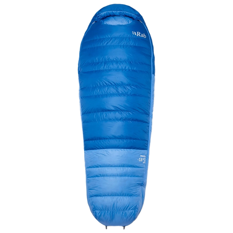 Rab Women's Ascent Down Sleeping Bag (-18°C) - Dark Bluebird / Bluebird