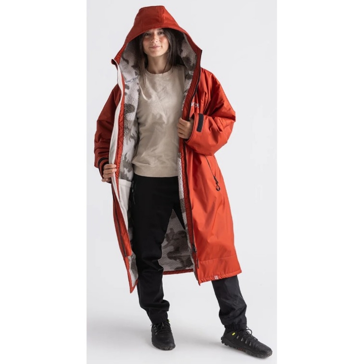 Dryrobe Advance Long Sleeve - Burnt Orange