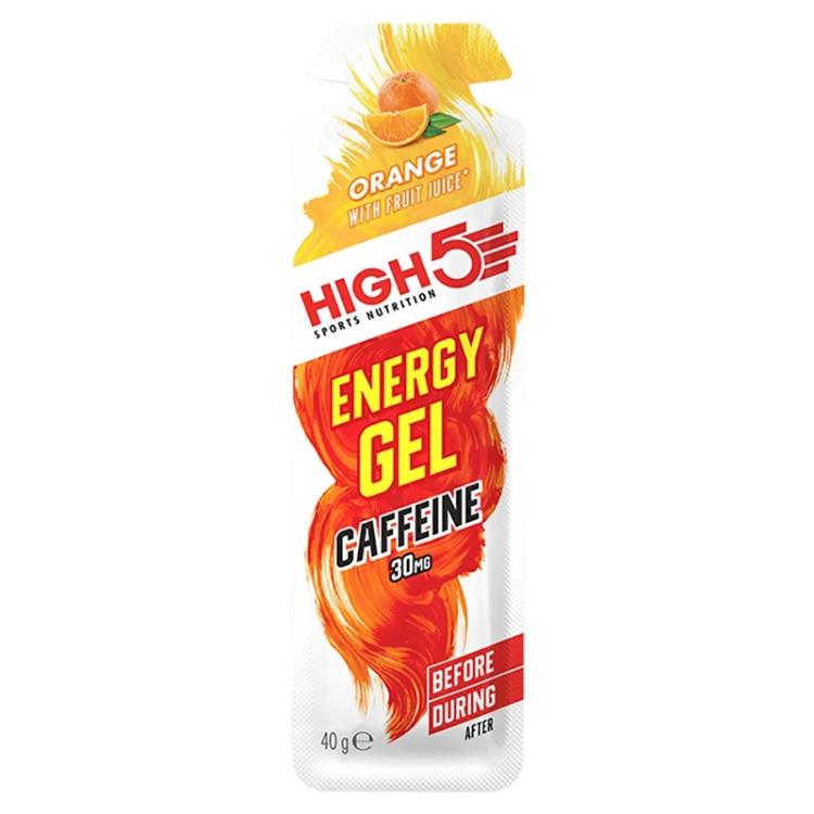 High 5 Energy Gel - Caffeine - Orange