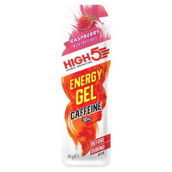 High 5 Energy Gel - Caffeine - Raspberry