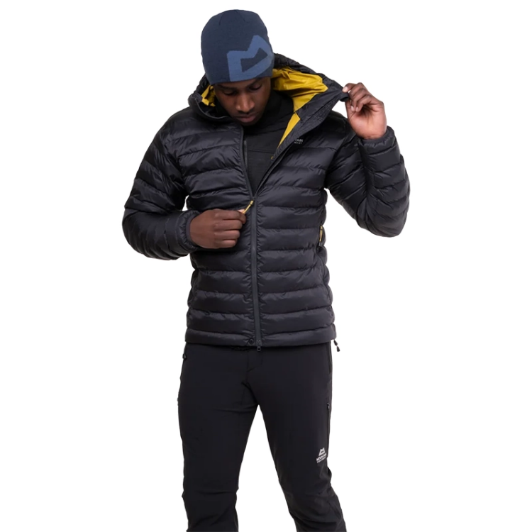 Mountain Equipment Superflux Hooded Men's Jacket - Obsidian