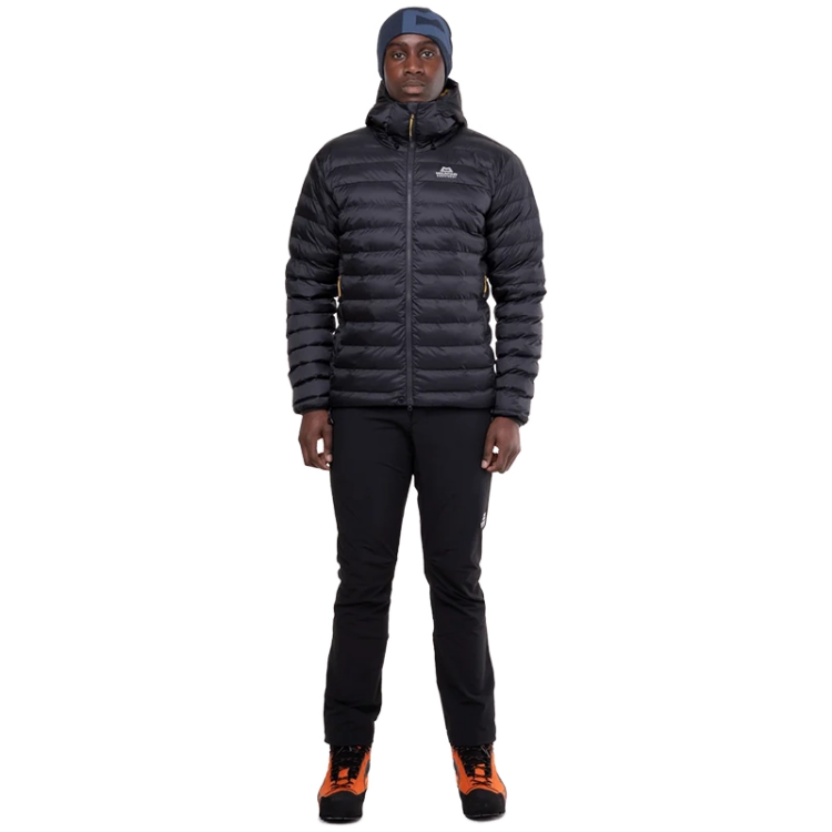 Mountain Equipment Superflux Hooded Men's Jacket - Obsidian
