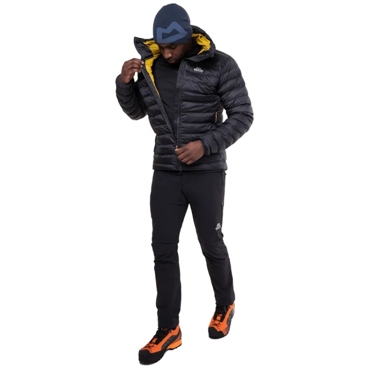 Mountain Equipment Superflux Hooded Men's Jacket - Obsidian