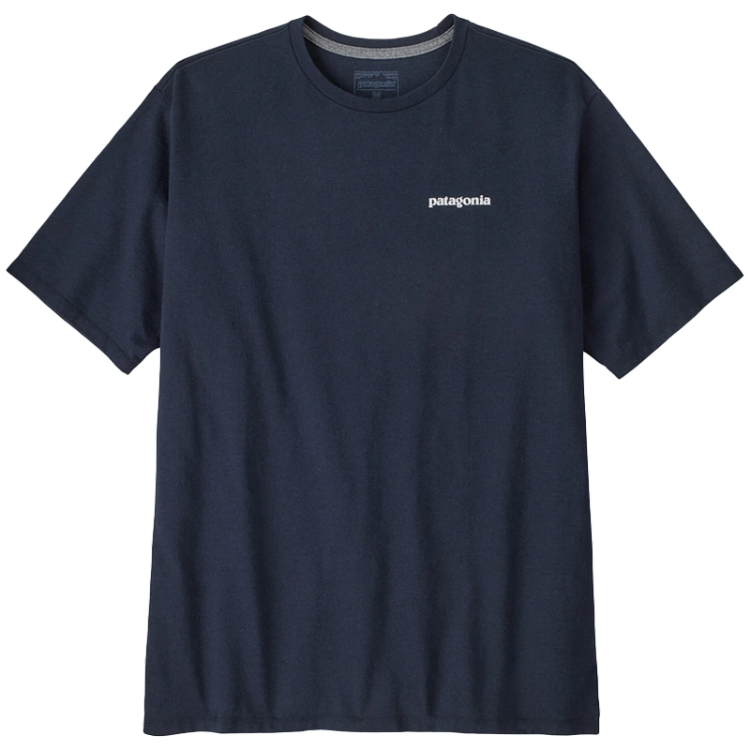 Patagonia Men's P-6 Logo Responsibili-Tee - New Navy