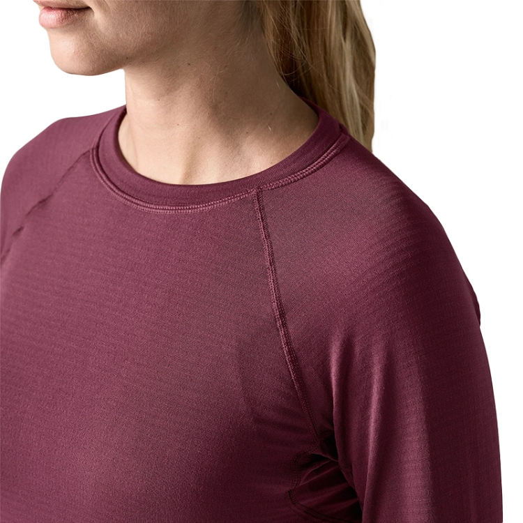 Patagonia Women's CapileneThermal Weight Crewneck - Berry Fig