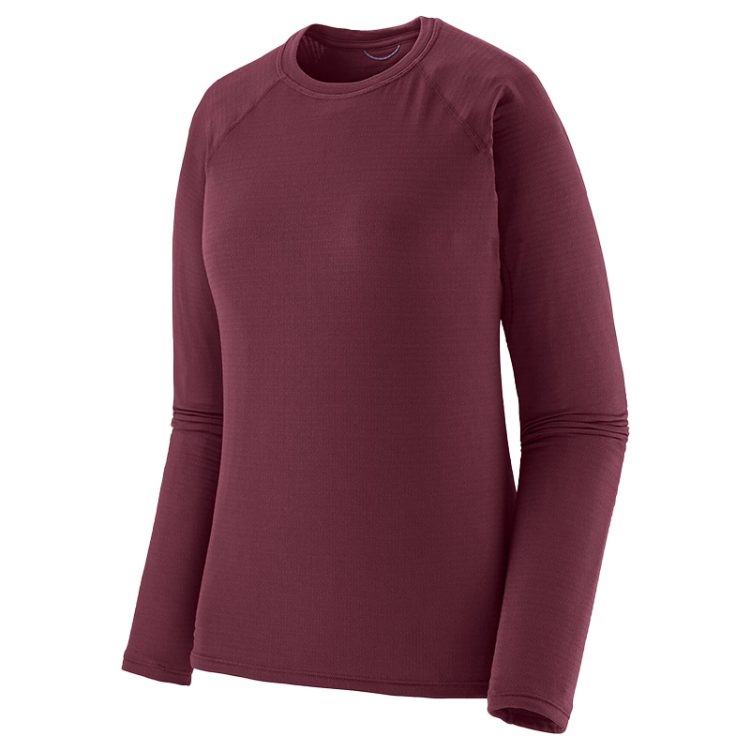 Patagonia Women's CapileneThermal Weight Crewneck - Berry Fig