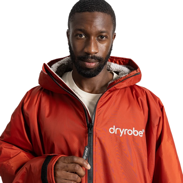 Dryrobe Advance Long Sleeve - Burnt Orange