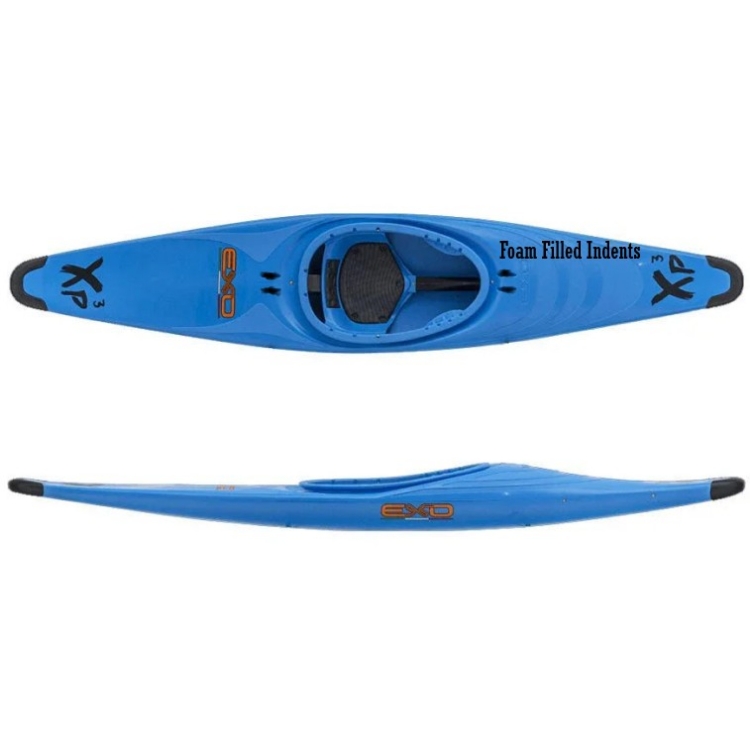 EXO Kayaks X Canoe Polo Zone XP3 - Light Blue
