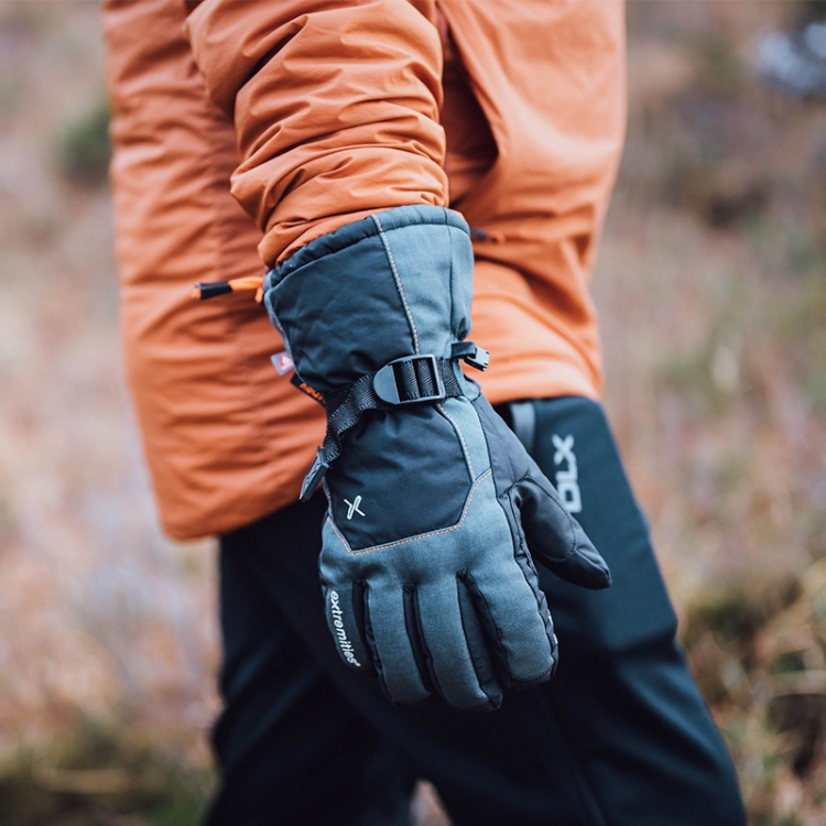 Extremities Torres Peak Glove - Grey Black